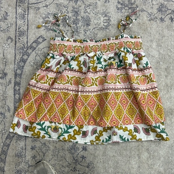 By Anthropologie Tops - Sarah Hann Floral Smocked Top